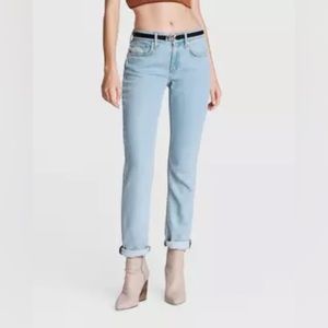 NWT Rag & Bone Featherweight Dre Low Rise Slim in Blossom size 26 Retail: $225